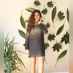 VALERIE Dumaine • Sonora Silk Cotton Long Sleeve Mini Dress